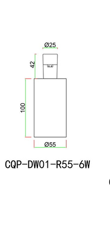 Minusplus Spot Light 6W 3000K ULTL129 Unilight