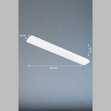 Lampa Sufitowa Aldo Fischer&Honsel HV-LED 1x48W biały akryl 20127