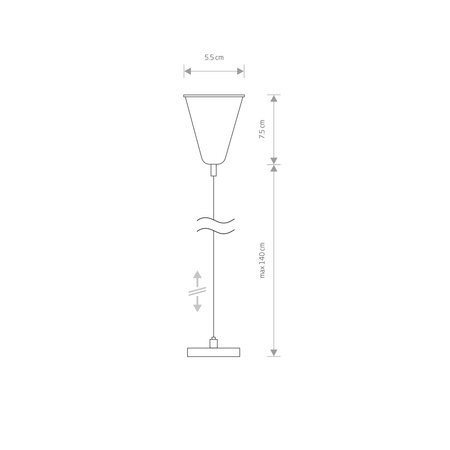 1-obwodowy Profile PROFILE SUSPENSION KIT Czarny Nowodvorski 9460