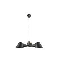 Lampa wisząca Nordlux E27 28W Aluminium Czarny 2120703003