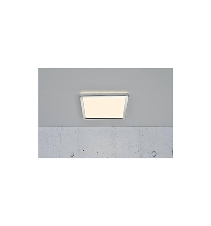 Lampa sufitowa Plafon kwadratowy OJA NORDLUX 1x14,5W LED Chrom Tworzywo 2015066133