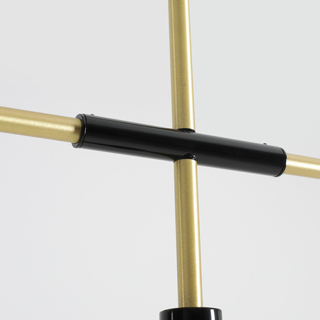 LAMPA WISZĄCA TREVO 7 BLACK BRASS