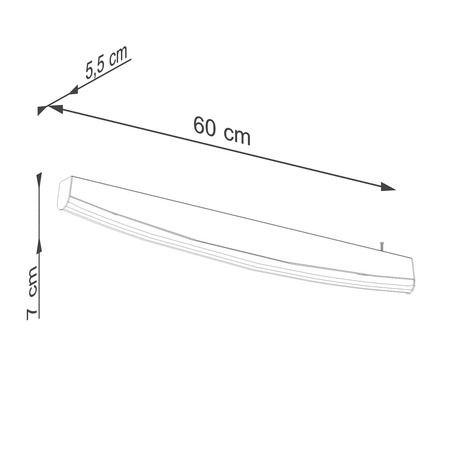 Kinkiet JORUN biały LED 3000K Thoro TH.310