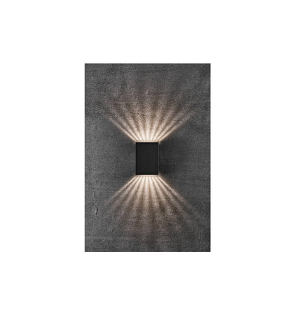 Lampa Ścienna Nordlux LED Aluminium Czarny 2019041003