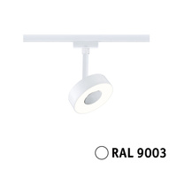 Reflektor na szynoprzewód URail CIRCLE LED DIM 5W 180lm 3000K 230V biały RAL9003 / metal