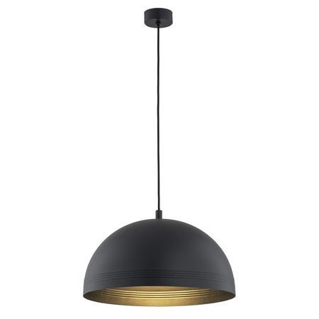 Lampa wisząca BONITA czarny, złoty środek E27 8242 Argon