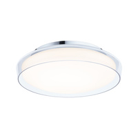 Plafoniera LUENA LED 16.5W 860lm okragła 350mm 3000K IP44 230V szkło chrom / metal