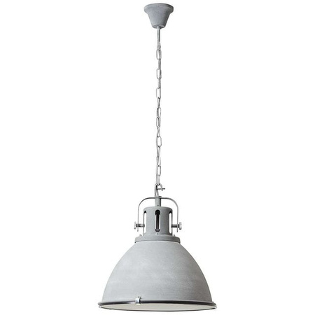 Lampa wisząca Brilliant Jesper 23770/70 E27 47cm -szary beton