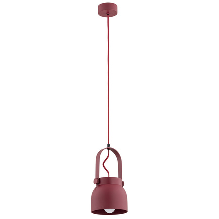 Lampa wisząca LOGAN czerwony E27 8292 Argon