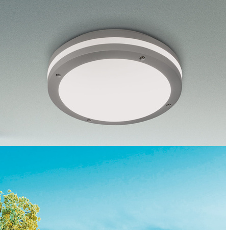 Lampa sufitowa Acai ACB Lighting LED E27 Szary Aluminium/Poliwęglan P20024GR