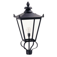 Głowica latarni Wilmslow –  Czarne WSLL1-BLACK Elstead Lighting