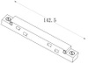 MULTILINE ŁĄCZNIK MINI ELEKTRYCZNY DO SZYN 48V BIALA ULAC231 Unilight