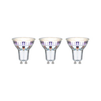 Źródło światła LED 3x GU10 ECO LINE 2.5W 450lm 3000K 230V srebrny / szkło