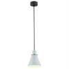 Lampa wisząca BEVERLY błękitny mat, el. chromowane E27 4683 Argon