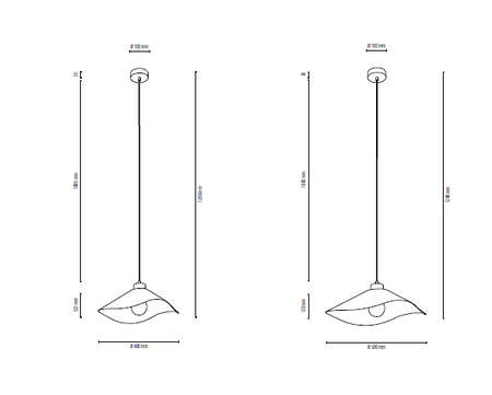 Lampa wisząca HATTU 1614519174 BRITOP Lighting BRITOP 1614519174