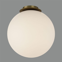 Lampa sufitowa Parma ACB Lighting LED E27 Matowe antyczne złoto/opal Aluminium/Szkło/Stal P3946180O