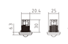 MULTISENSOR DALI -2 PIR MINI SR-9032A-PIR Sunricher