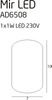 Mir led plafon AD6508