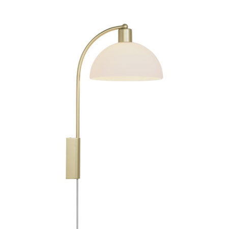 Lampa ścienna ELLEN Nordlux 1xE14 40W Metal Mosiądz 2213701035