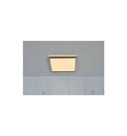 Lampa sufitowa Plafon kwadratowy OJA NORDLUX 1x14,5W LED Srebrny Tworzywo 2015056155