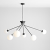 LAMPA WISZĄCA HOLM 6 BLACK