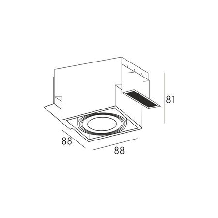 Zumaline SPOT ONEON DL CZARNY 003064-005300