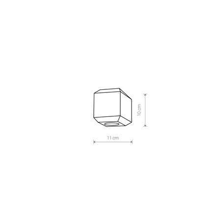 Klosze i oprawy CAMELEON GEOMETRIC B Szary Nowodvorski 8425