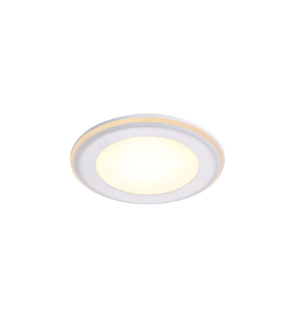 Lampa sufitowa Oprawa podtynkowa ELKTON NORDLUX 1x12W LED Biały Tworzywo 47530101