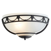 Kinkiet Carisbrooke  Czarne CB-WU-BLACK Elstead Lighting