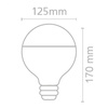 Żarówka Deco Globo ACB Lighting LED E27 Srebro ACB62605