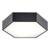 Plafon ARIZONA  czarny struktura LED 3823 Argon