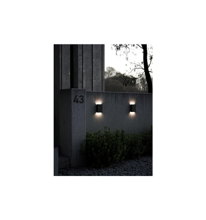 Lampa Ścienna Nordlux LED Aluminium Czarny 2019051003