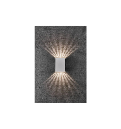 Lampa Ścienna Nordlux LED Aluminium Biały 2019041001