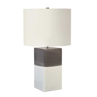 Lampa stołowa Alba  Kremowa Kremowe ALBA-TL-CREAM Elstead Lighting