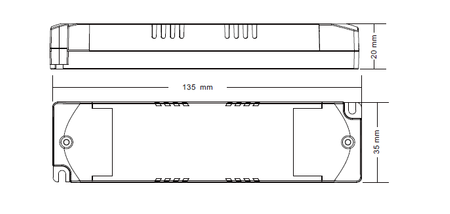 Zasilacz LED 15W 100-700mA DALI DT6 NFC SRP-2305N-15CC100-700