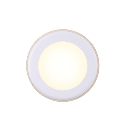 Lampa sufitowa Oprawa podtynkowa ELKTON NORDLUX 1x12W LED Biały Tworzywo 47530101