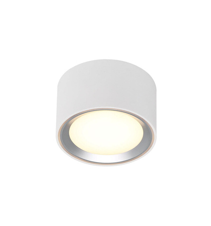 Lampa sufitowa Oprawa natykowa TUBA FALLON NORDLUX 1x5,5W LED Srebrny Metal 47540132