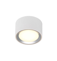 Lampa sufitowa Oprawa natykowa TUBA FALLON NORDLUX 1x5,5W LED Srebrny Metal 47540132