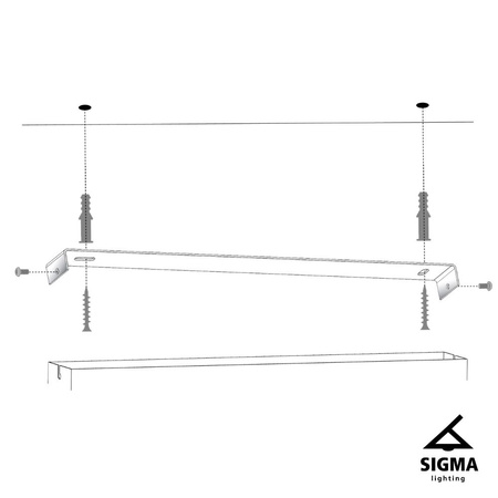 FOBIA 2 lampa wisząca prosty czarny/złoty SIGMA 33452