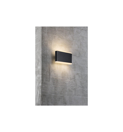 Lampa Ścienna Nordlux LED Aluminium Czarny 46971003