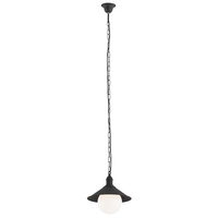 Lampa wisząca ERBA BIS  czarny struktura E27 3285 Argon