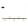 Lampa wisząca Kin ACB Lighting LED Teksturowany czarny/opalowy Żelazo/Aluminium/Szkło/Pleksi C816950N