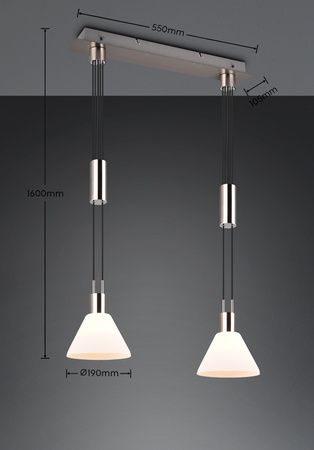 Lampa wisząca STANLEY 319500207 Trio