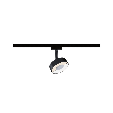 Reflektor na szynoprzewód URail CIRCLE LED  5W 210lm 3000/4000K 230V czarny matowy/ metal