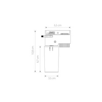 Akcesoria montażowe CAMELEON ADAPTER PROFILE Czarny Nowodvorski 8360