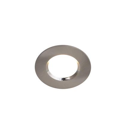 Lampa sufitowa Oprawa podtynkowa MAHI NORDLUX 1x8,3W LED Srebrny Tworzywo 2015430155