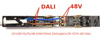 MULTILINE KOŃCÓWKA ZASILAJĄCA DO SZYN 48V  DALI ULAC283 Unilight