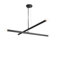 LAMPA WISZĄCA TUBO 4 BLACK