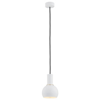 Lampa wisząca SINES biały, mosiądz E27 4215 Argon