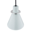 Lampa wisząca BEVERLY błękitny mat, el. chromowane E27 4683 Argon